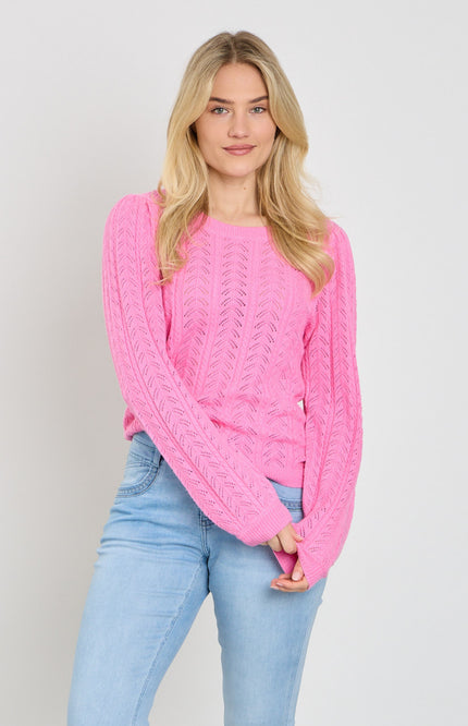 Freequent Trui Fqclarry Wild Orchid 207380 Stretchshop.nl