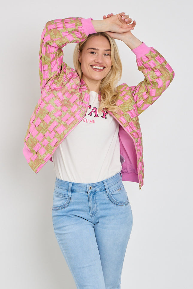 Freequent Jacket Fqflowy Pale Mauve Wild Orchid 208082 Stretchshop.nl