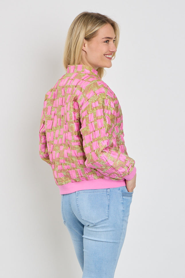 Freequent Jacket Fqflowy Pale Mauve Wild Orchid 208082 Stretchshop.nl