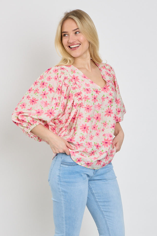 Freequent Blouse Fqjovi Moonbeam Sweet Lilac 208165 Stretchshop.nl