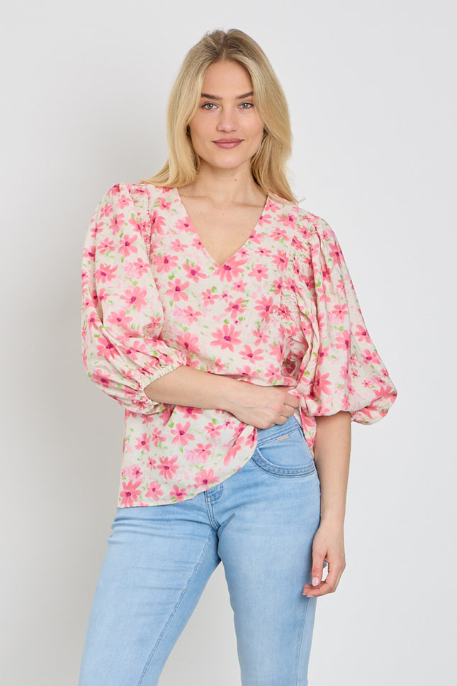 Freequent Blouse Fqjovi Moonbeam Sweet Lilac 208165 Stretchshop.nl