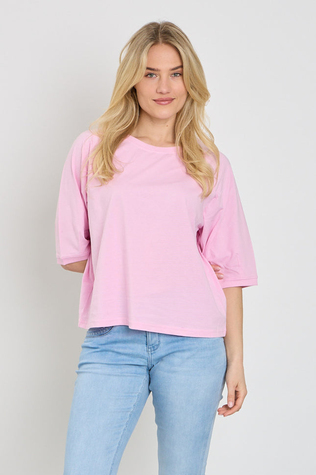 Freequent T-shirt Fqcomte Sweet Lilac 208172 Stretchshop.nl