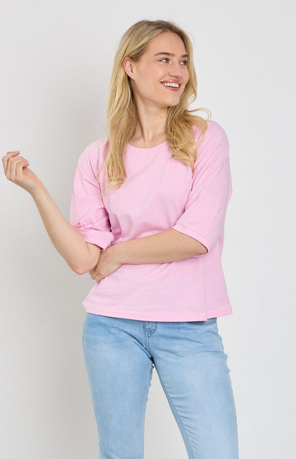 Freequent T-shirt Fqcomte Sweet Lilac 208172 Stretchshop.nl
