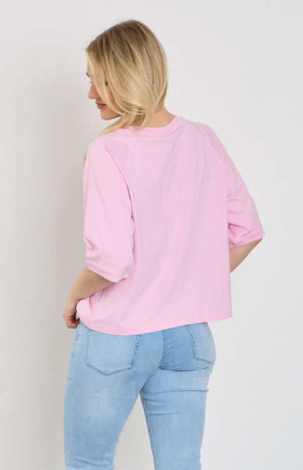 Freequent T-shirt Fqcomte Sweet Lilac 208172 Stretchshop.nl
