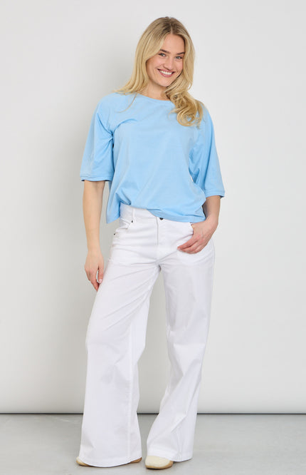 Freequent Jeans Fqlopez Brilliant White 207746 Stretchshop.nl