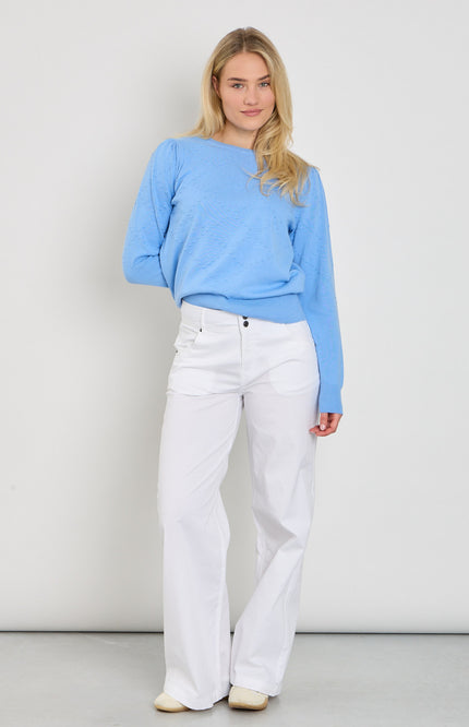 Freequent Jeans Fqlopez Brilliant White 207746 Stretchshop.nl