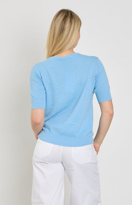 Freequent Trui Fqdodo Blue Bell 205789 Stretchshop.nl