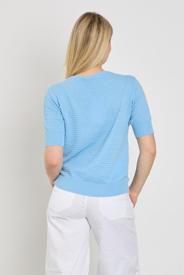 Freequent Trui Fqdodo Blue Bell 205789 Stretchshop.nl