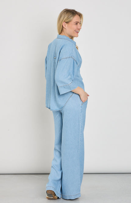 Freequent Jeans Fqmilo Light Blue Denim 208302 Stretchshop.nl