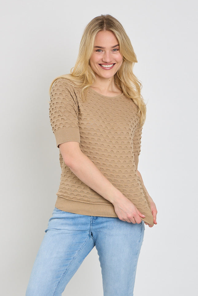 Freequent Trui Fqdodo Silver Mink 205789 Stretchshop.nl