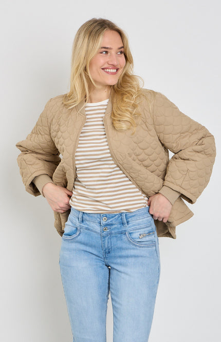 Freequent Jacket Fqbingo Silver Mink 200957 Stretchshop.nl