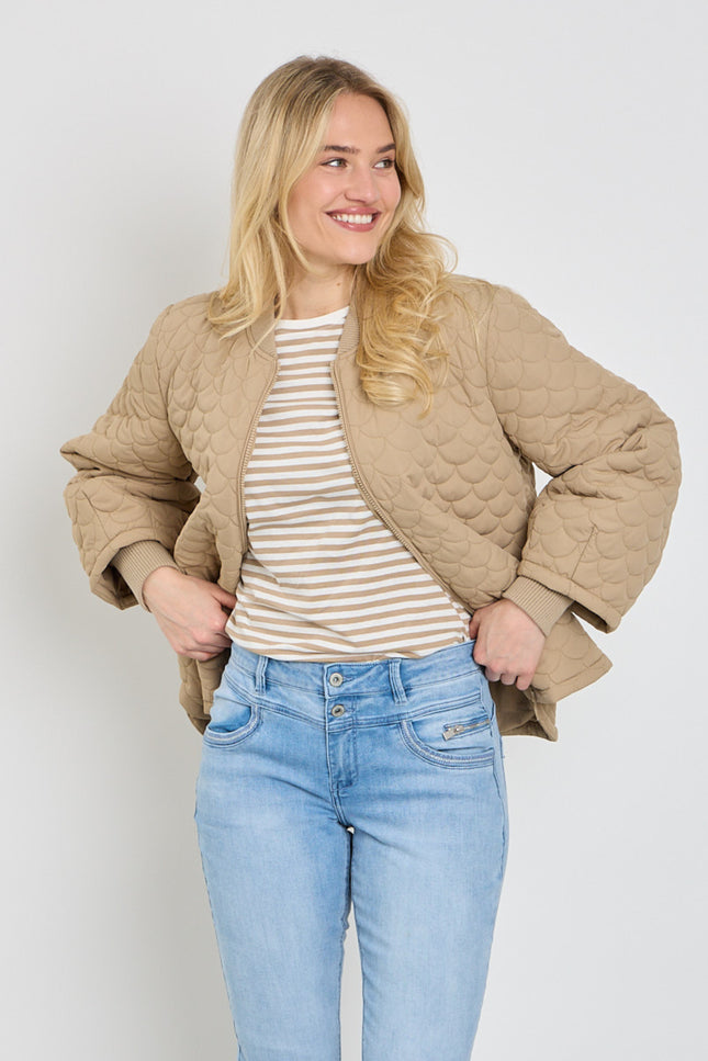 Freequent Jacket Fqbingo Silver Mink 200957 Stretchshop.nl