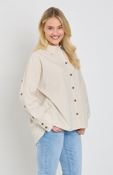 Freequent Blouse Fqerica Moonbeam 207517 Stretchshop.nl