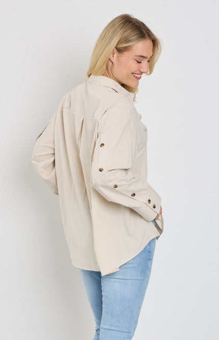 Freequent Blouse Fqerica Moonbeam 207517 Stretchshop.nl