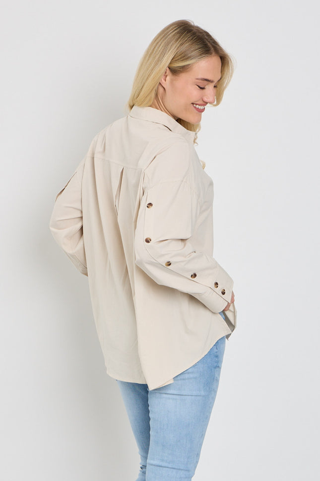 Freequent Blouse Fqerica Moonbeam 207517 Stretchshop.nl