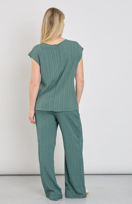 Freequent Broek Fqgrsvalse Dark Forest 207686 Stretchshop.nl