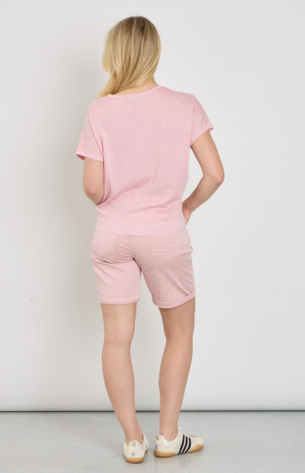 Red Button Short Relax Jog Blossom SRB4930 Stretchshop.nl