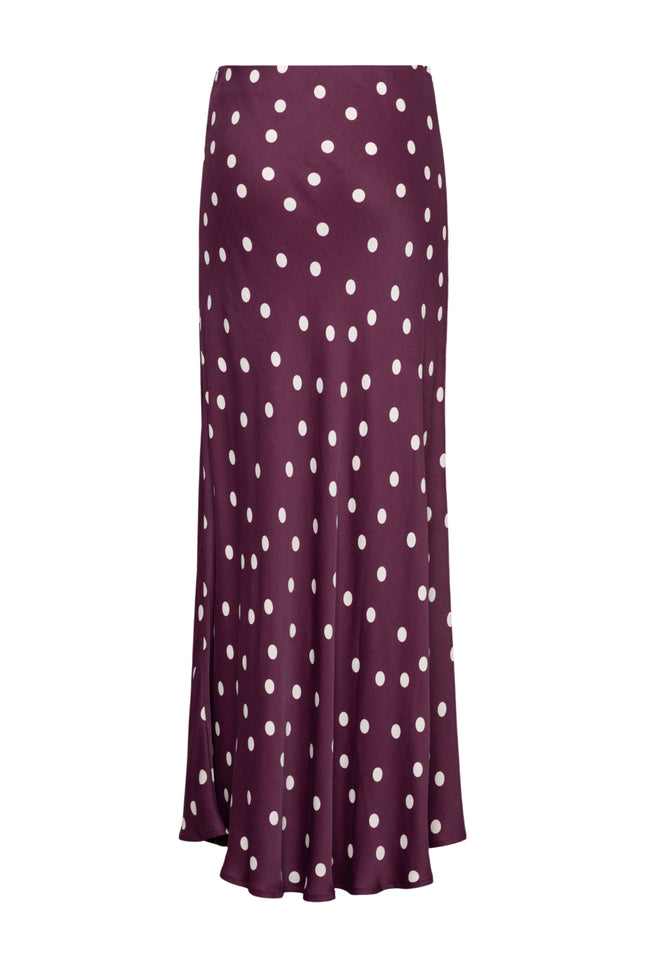 &Co woman Rok Bibbi Dot Plum Multi SK180 Stretchshop.nl