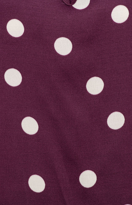&Co woman Top Axelle Dot Plum Multi TO369 Stretchshop.nl