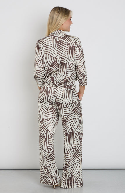 K-design Jumpsuit Met Design C204-P076 Stretchshop.nl