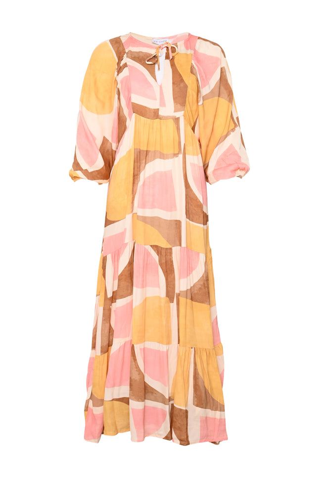 Maicazz Jurk Frouke Boho Geo Stretchshop.nl