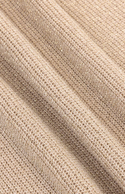 Ydence Top Knitted Lux Beige Stretchshop.nl