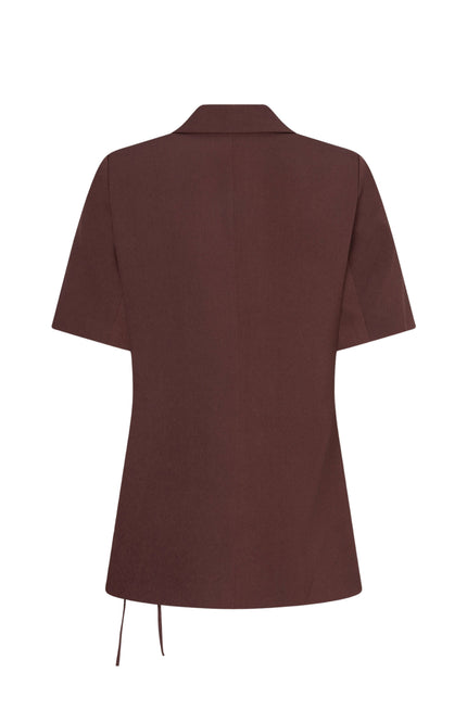Ydence Blazer Lucille Dark Brown Stretchshop.nl