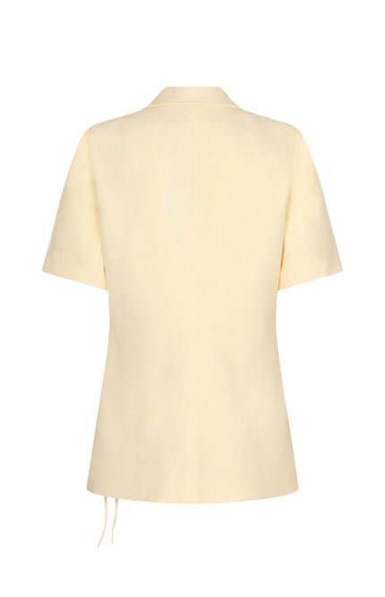 Ydence Blazer Lucille Soft Yellow Stretchshop.nl