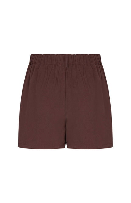 Ydence Short Jenny Dark Brown Stretchshop.nl