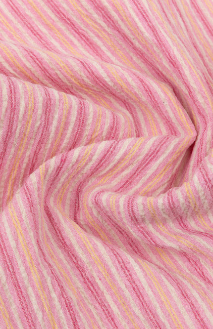 Ydence Blouse Annabella Pink Stripe Stretchshop.nl