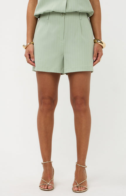 Ydence Short Sibel Sage Green Stretchshop.nl
