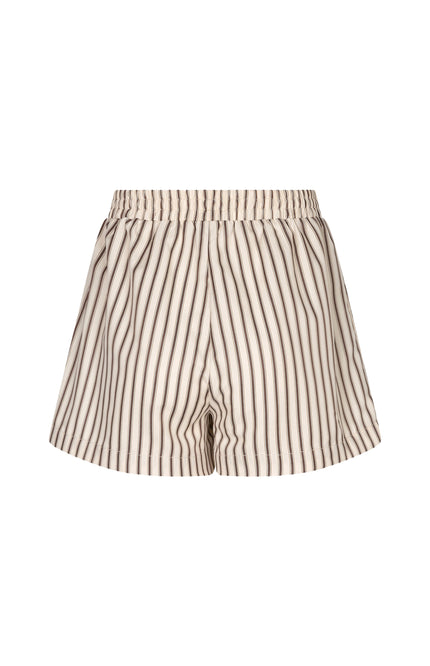 Ydence Short Beth Brown Stripe Stretchshop.nl