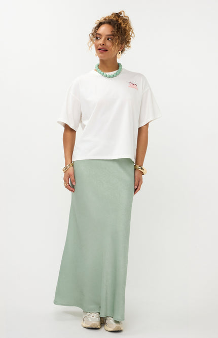 Ydence T-shirt Sunday Mornings Offwhite Stretchshop.nl