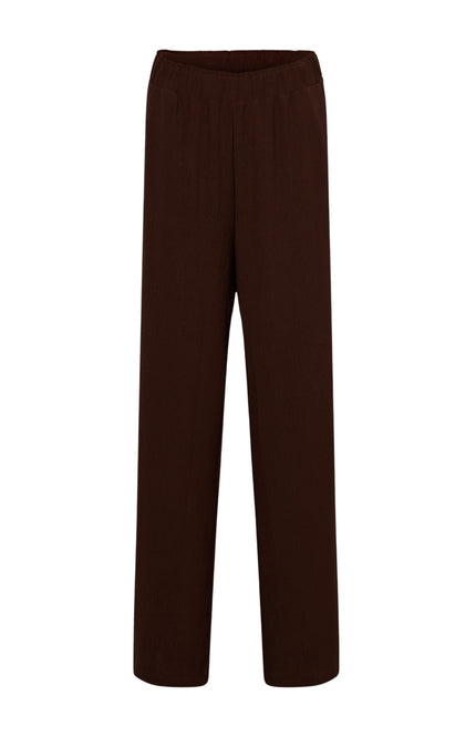 &Co woman Broek Julie Chocolate PA443 Stretchshop.nl