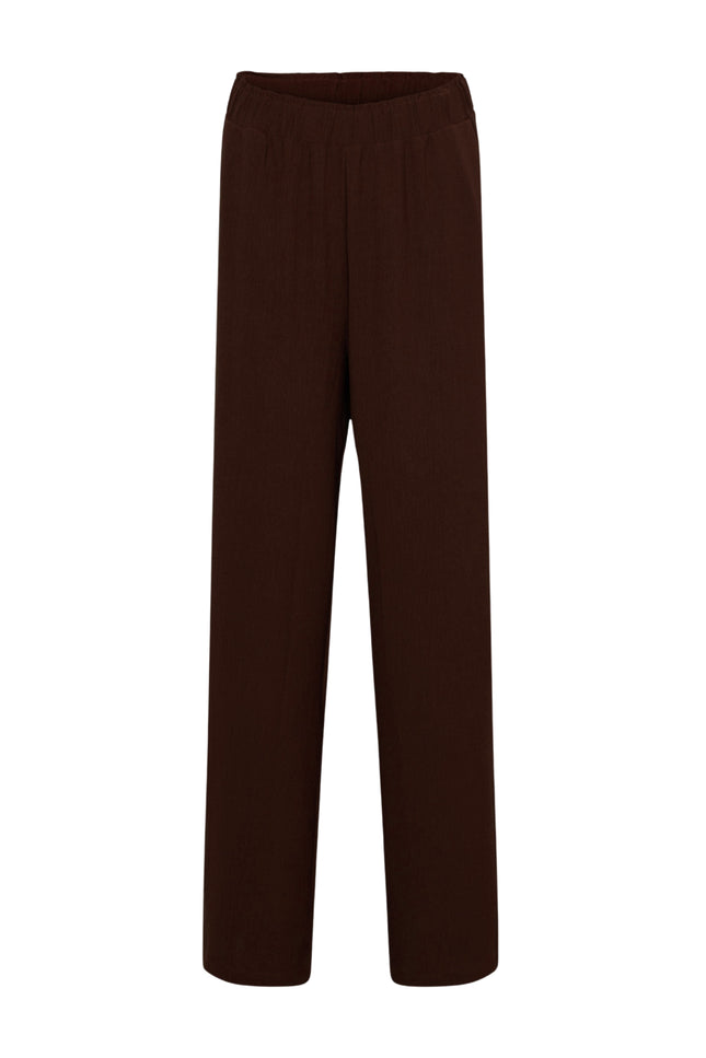 &Co woman Broek Julie Chocolate PA443 Stretchshop.nl
