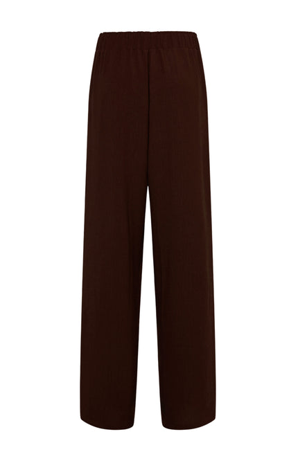 &Co woman Broek Julie Chocolate PA443 Stretchshop.nl