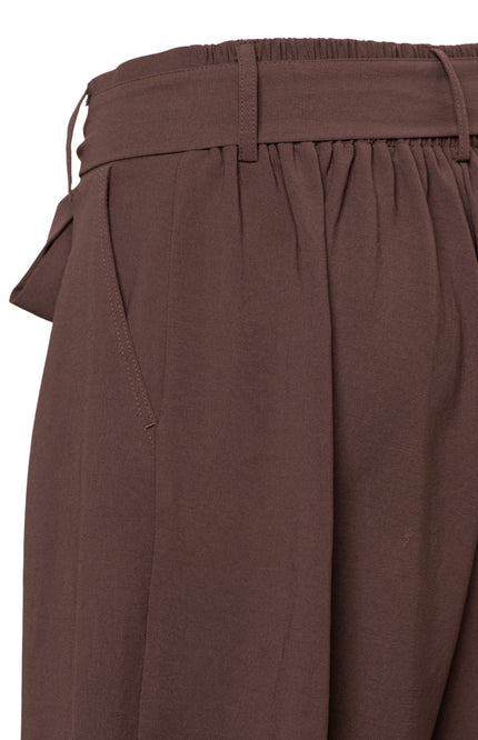 &Co woman Short Liara Chocolate PA461 Stretchshop.nl