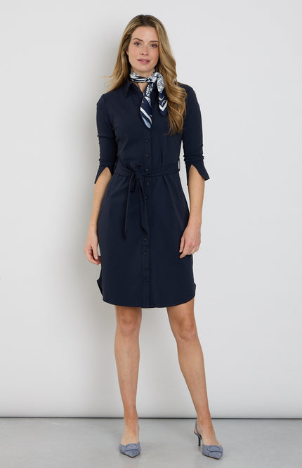 Mi Piace Travel jurk navy 202092 Stretchshop.nl