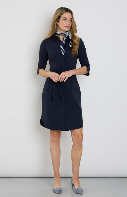 Mi Piace Travel jurk navy 202092 Stretchshop.nl