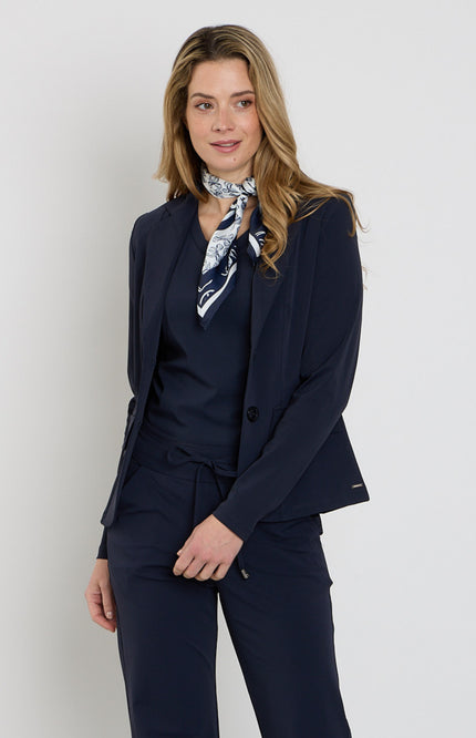Mi Piace Travel Top Navy 202080 Stretchshop.nl