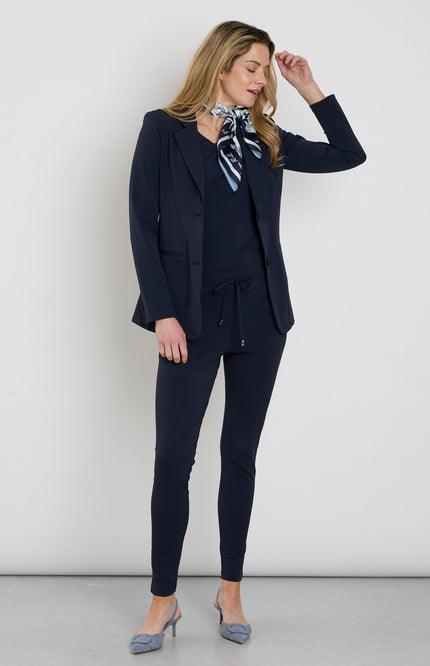 Mi Piace Travel Broek Navy 202016 Stretchshop.nl