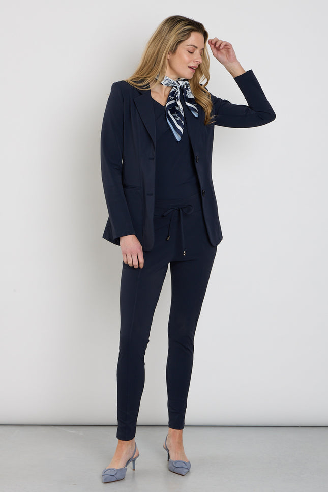 Mi Piace Heavy Travel Broek Navy 202134 Stretchshop.nl