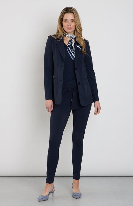 Mi Piace Heavy Travel Broek Navy 202134 Stretchshop.nl