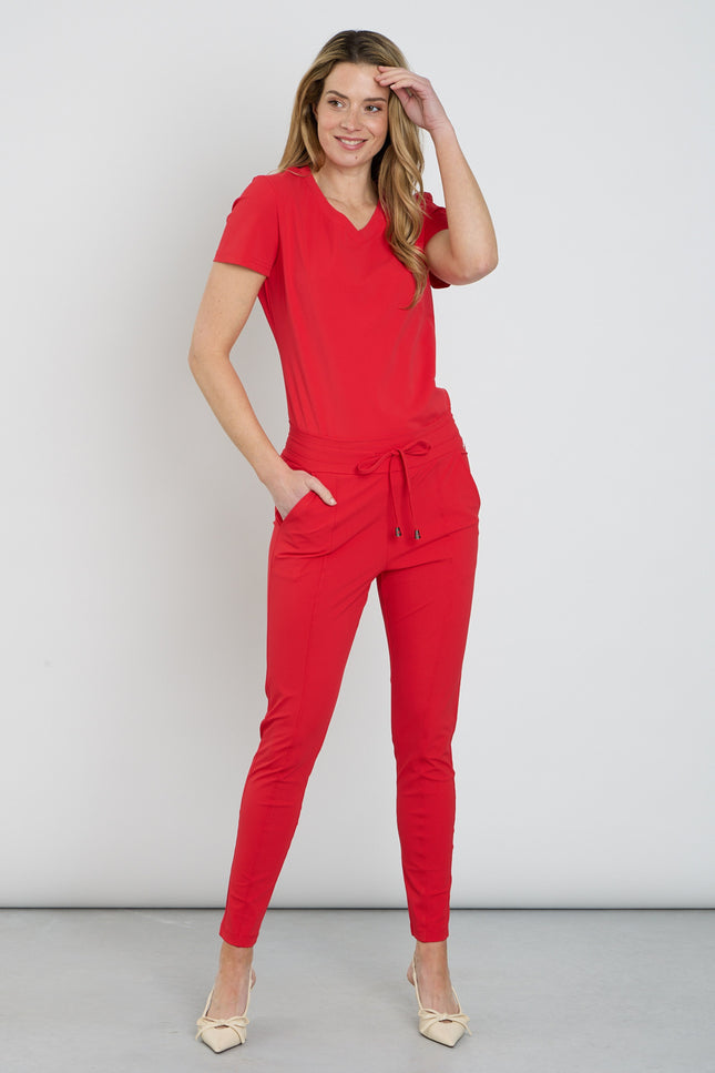 Heavy Travel Broek Red 202134