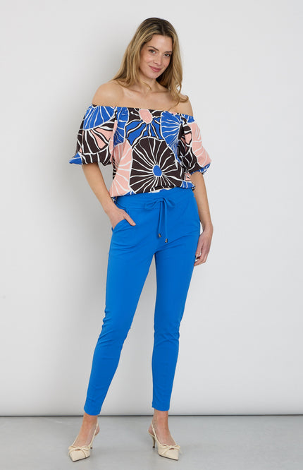 Mi Piace Travel Broek Nautic Blue 202016 Stretchshop.nl