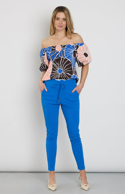 Mi Piace Travel Broek Nautic Blue 202016 Stretchshop.nl