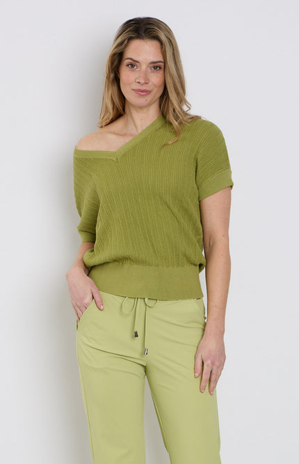 Mi Piace Travel Top Ajour Sweet Pea MP202848 Stretchshop.nl