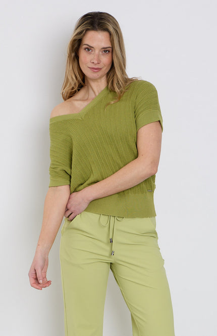 Mi Piace Travel Top Ajour Sweet Pea MP202848 Stretchshop.nl