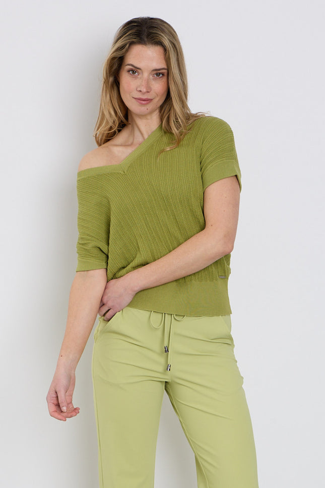 Mi Piace Travel Top Ajour Sweet Pea MP202848 Stretchshop.nl