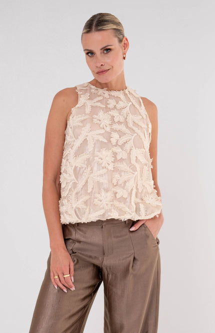 Maicazz Top Talulah Light Sand Stretchshop.nl